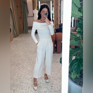 Aritzia Effortless Cropped Pant - 6